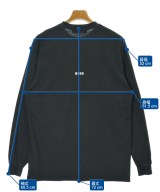 MSGM（エムエスジーエム）Tシャツ・カットソー 黒 サイズ:S メンズ/2200700368082