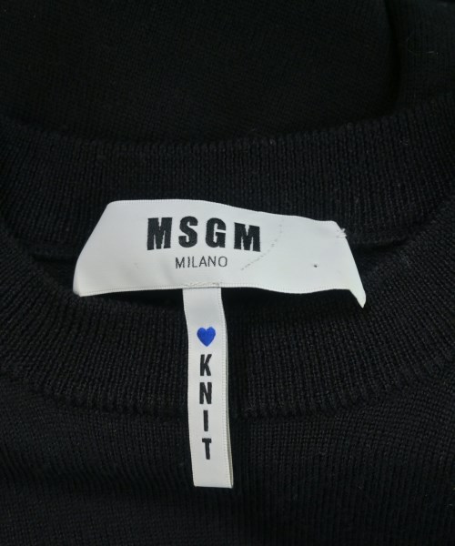 MSGM（エムエスジーエム）ニット・セーター 黒 サイズ:S レディース/2200701236052