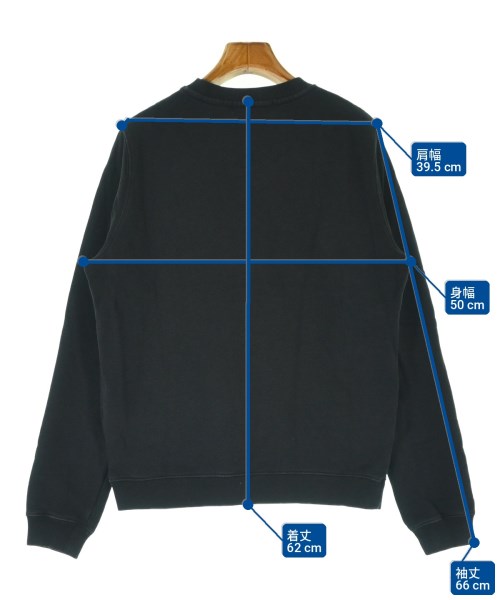 MSGM（エムエスジーエム）スウェット 黒 サイズ:S レディース/2200701236069