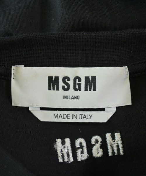 MSGM（エムエスジーエム）Tシャツ・カットソー 黒 サイズ:S レディース/2200694398157