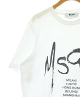 MSGM（エムエスジーエム）Tシャツ・カットソー 白 サイズ:S レディース/2200707360034