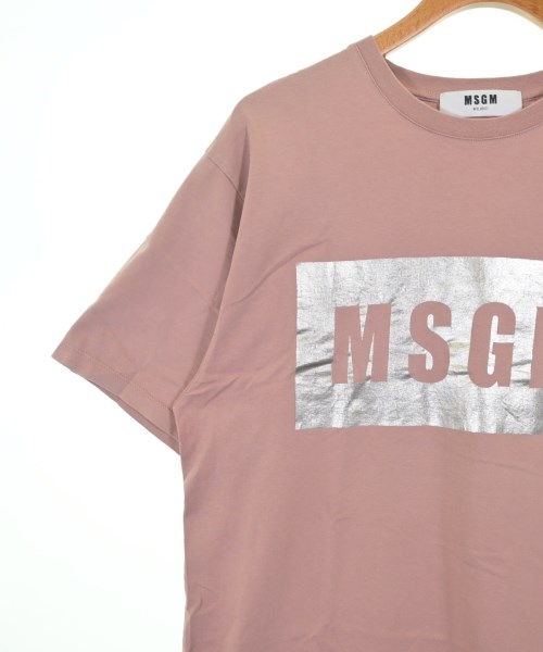 MSGM（エムエスジーエム）Tシャツ・カットソー ピンク サイズ:XS メンズ/2200707406039
