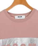 MSGM（エムエスジーエム）Tシャツ・カットソー ピンク サイズ:XS メンズ/2200707406039