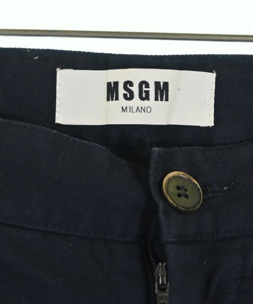 MSGM（エムエスジーエム）カーゴパンツ 紺 サイズ:46(M位) メンズ/2200705097147
