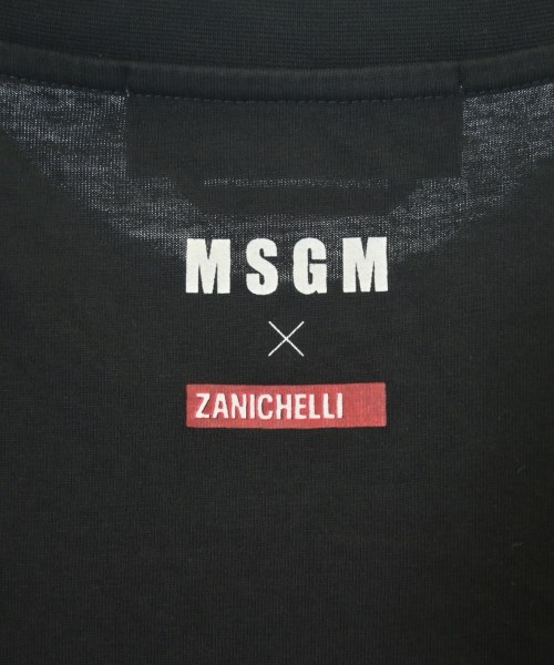 MSGM（エムエスジーエム）Tシャツ・カットソー 黒 サイズ:S メンズ/2200705097253