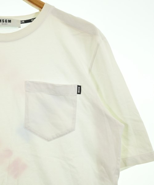 MSGM（エムエスジーエム）Tシャツ・カットソー 白 サイズ:S メンズ/2200705097260