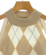 MSGM（エムエスジーエム）ベスト/ノースリーブ ベージュ サイズ:M レディース/2200702848032