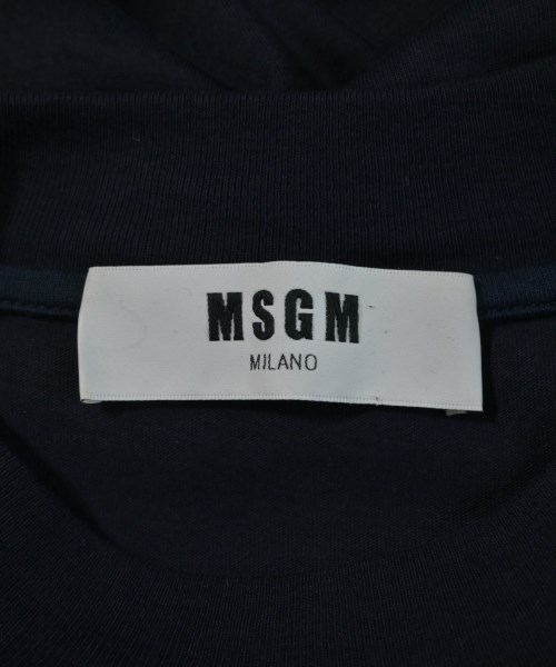 MSGM（エムエスジーエム）Tシャツ・カットソー 紺 サイズ:S レディース/2200706843026