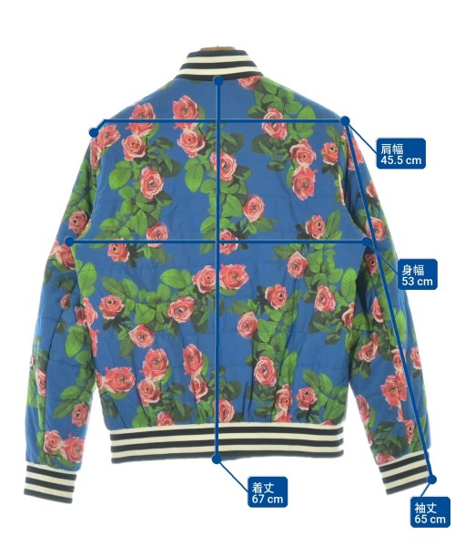 MSGM（エムエスジーエム）ブルゾン 青 サイズ:46(M位) メンズ/2200707054018
