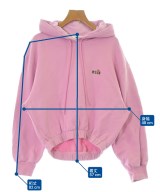 MSGM（エムエスジーエム）パーカー ピンク サイズ:S レディース/2200664701017
