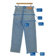 MSGM（エムエスジーエム）デニムパンツ 青 サイズ:40(M位) レディース/2200664773069