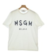 MSGM（エムエスジーエム）Tシャツ・カットソー 白 サイズ:S メンズ/2200665215032