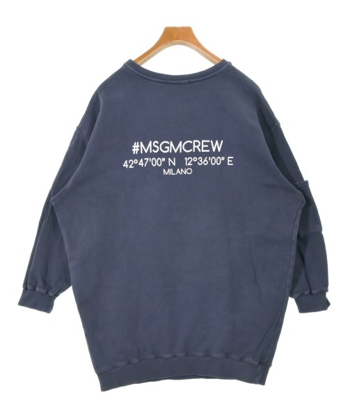 MSGM（エムエスジーエム）スウェット 紺 サイズ:XS メンズ/2200663744039
