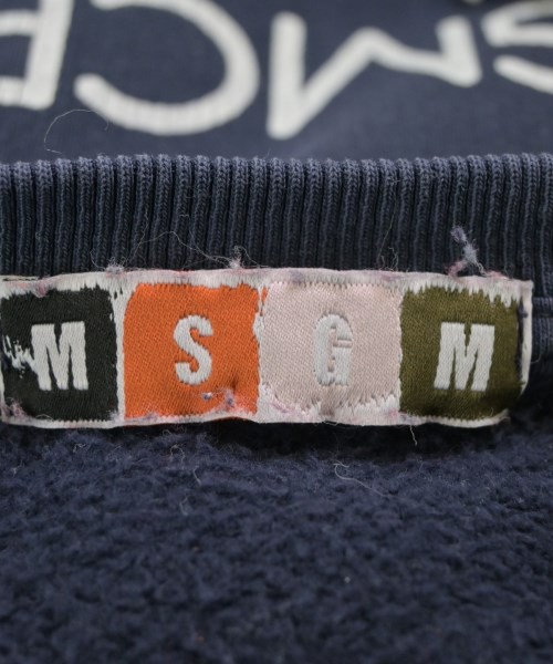 MSGM（エムエスジーエム）スウェット 紺 サイズ:XS メンズ/2200663744039
