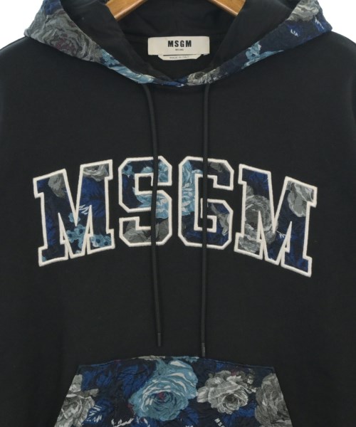 MSGM（エムエスジーエム）パーカー 黒 サイズ:XS メンズ/2200661138045