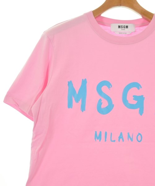 MSGM（エムエスジーエム）Tシャツ・カットソー ピンク サイズ:L レディース/2200665936074