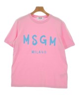 MSGM（エムエスジーエム）Tシャツ・カットソー ピンク サイズ:L レディース/2200665936074