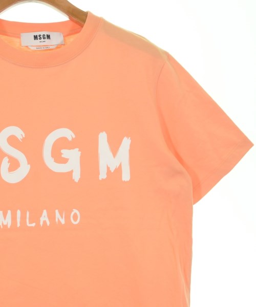 MSGM（エムエスジーエム）Tシャツ・カットソー オレンジ サイズ:L レディース/2200665936081