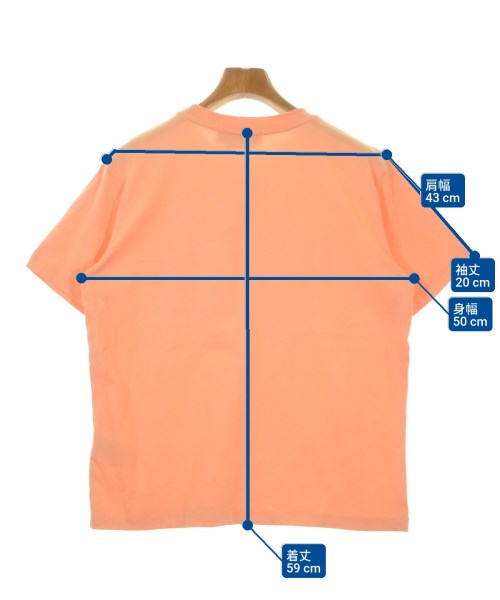 MSGM（エムエスジーエム）Tシャツ・カットソー オレンジ サイズ:L レディース/2200665936081