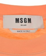 MSGM（エムエスジーエム）Tシャツ・カットソー オレンジ サイズ:L レディース/2200665936081