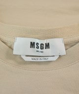 MSGM（エムエスジーエム）Tシャツ・カットソー ベージュ サイズ:M レディース/2200666773036