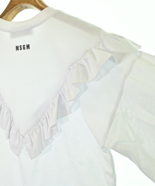 MSGM（エムエスジーエム）Tシャツ・カットソー 白 サイズ:S レディース/2200668837095