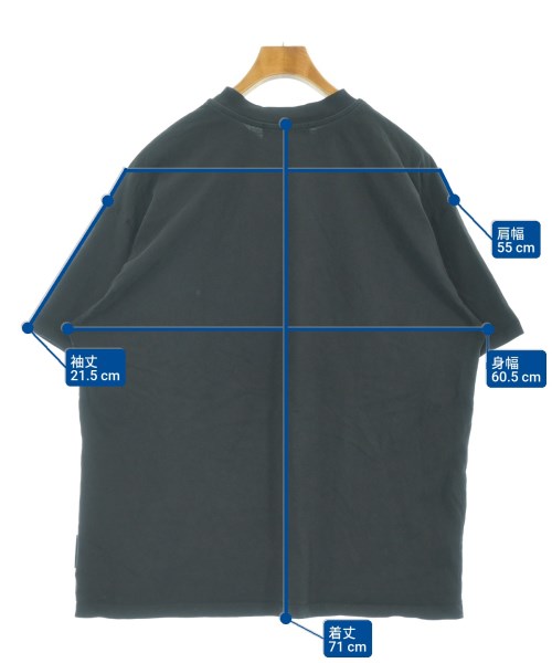 MSGM（エムエスジーエム）Tシャツ・カットソー 黒 サイズ:XL メンズ/2200669174014