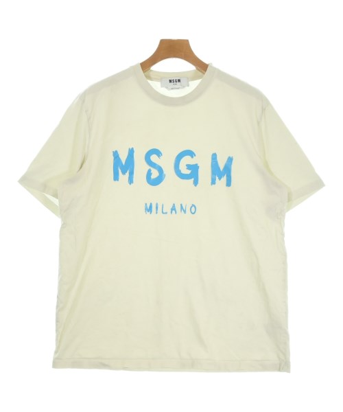 MSGM(エムエスジーエム)Tシャツ・カットソー 白 サイズ:XL/2200669174021