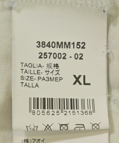 MSGM（エムエスジーエム）Tシャツ・カットソー 白 サイズ:XL メンズ/2200669174021