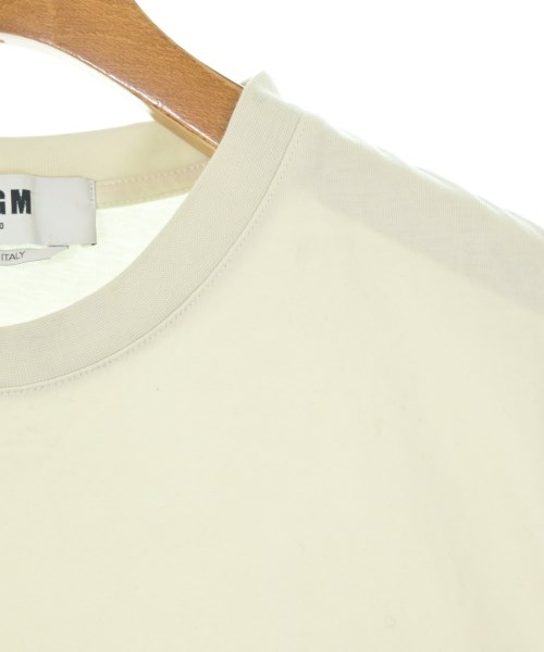 MSGM（エムエスジーエム）Tシャツ・カットソー 白 サイズ:XL メンズ/2200669174021