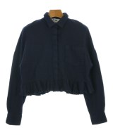 MSGM（エムエスジーエム）カジュアルシャツ 紺 サイズ:40(M位) レディース/2200669237047