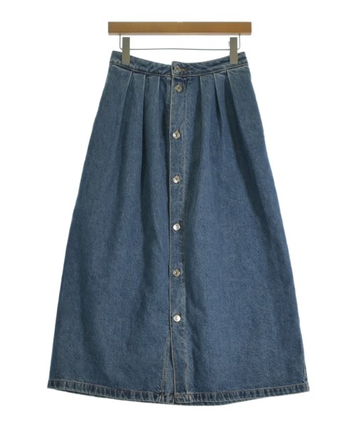 MSGM(エムエスジーエム)ロング・マキシ丈スカート 青 サイズ:40(M位)/2200666446169