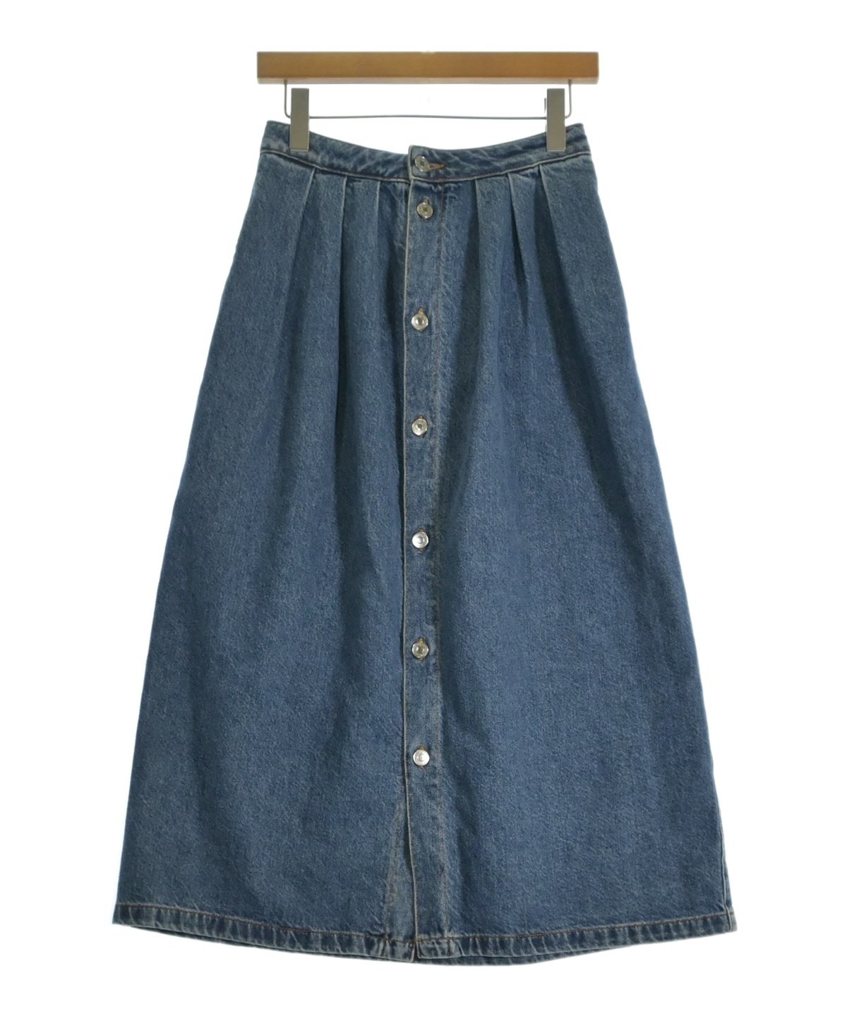 MSGM（エムエスジーエム）ロング・マキシ丈スカート 青 サイズ:40(M位