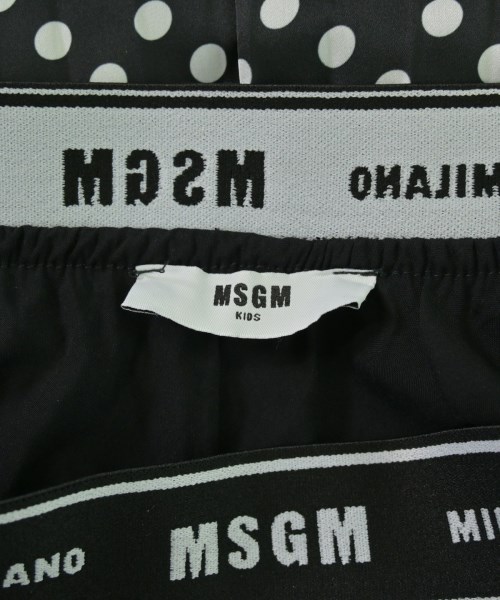 MSGM KIDS（エムエスジイエム　キッズ）スカート（その他） 黒 サイズ:150(13T-14T) キッズ/2200666446176