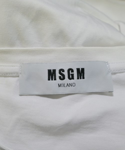 MSGM（エムエスジーエム）Tシャツ・カットソー 白 サイズ:S レディース/2200671381158