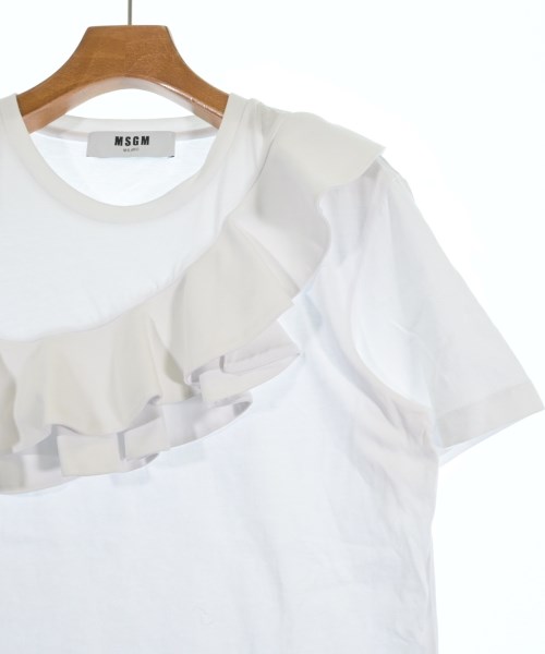 MSGM（エムエスジーエム）Tシャツ・カットソー 白 サイズ:S レディース/2200671381158