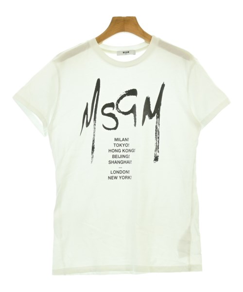 MSGM KIDS(エムエスジイエム　キッズ)Tシャツ・カットソー 白 サイズ:150(13T-14T)/2200671725068