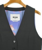MSGM（エムエスジーエム）ベスト 黒 サイズ:40(M位) レディース/2200729295024