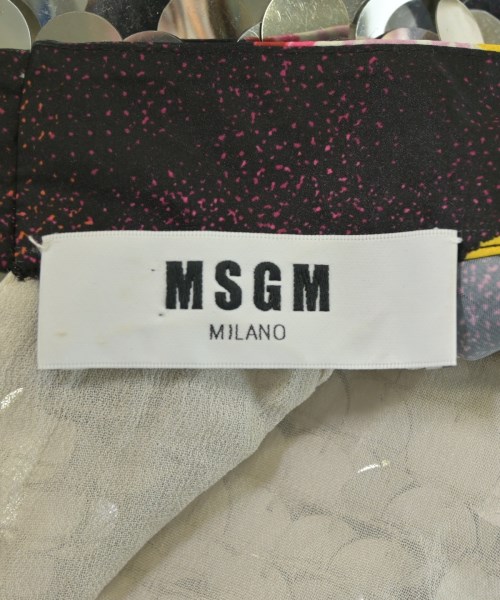 MSGM（エムエスジーエム）ワンピース シルバー サイズ:40(M位) レディース/2200730072058