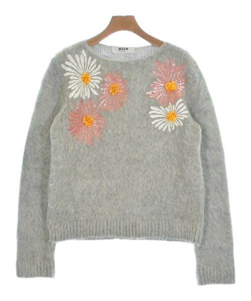 MSGM（エムエスジーエム）ニット・セーター グレー サイズ:S レディース/2200720961164