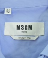 MSGM（エムエスジーエム）カジュアルシャツ 青 サイズ:42(XXL位) メンズ/2200723995159