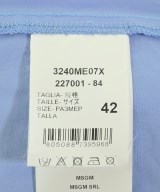 MSGM（エムエスジーエム）カジュアルシャツ 青 サイズ:42(XXL位) メンズ/2200723995159