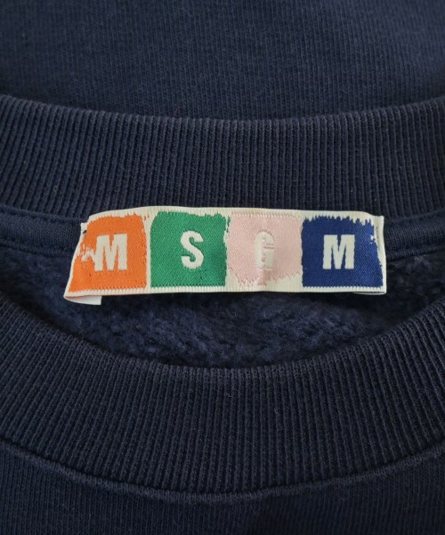 MSGM（エムエスジーエム）スウェット 紺 サイズ:S レディース/2200727364012