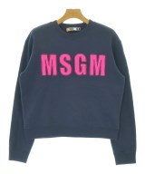 MSGM（エムエスジーエム）スウェット 紺 サイズ:S レディース/2200727364012