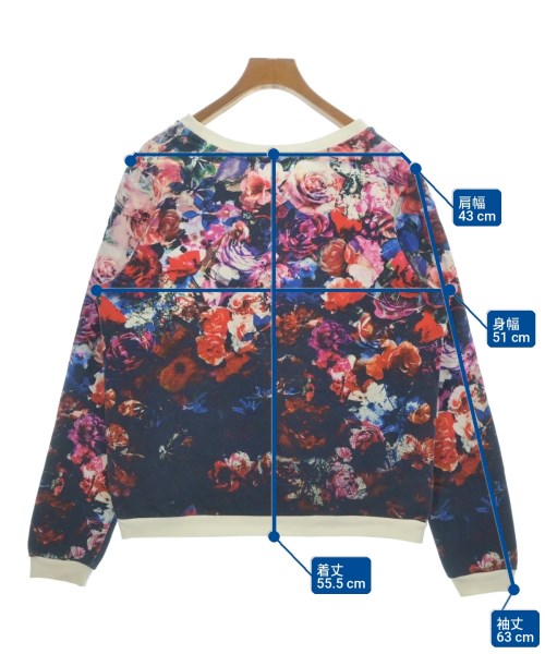 MSGM（エムエスジーエム）スウェット 紺 サイズ:S レディース/2200733715051