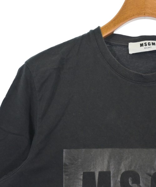 MSGM（エムエスジーエム）Tシャツ・カットソー 黒 サイズ:S メンズ/2200735149113