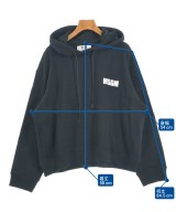 MSGM（エムエスジーエム）パーカー 黒 サイズ:M レディース/2200736587037