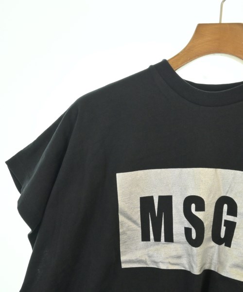 MSGM（エムエスジーエム）Tシャツ・カットソー 黒 サイズ:F メンズ/2200736852029
