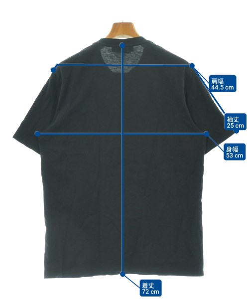 MSGM（エムエスジーエム）Tシャツ・カットソー 黒 サイズ:M メンズ/2200720633047