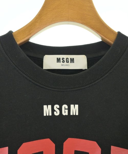 MSGM（エムエスジーエム）スウェット 黒 サイズ:XS レディース/2200716208358